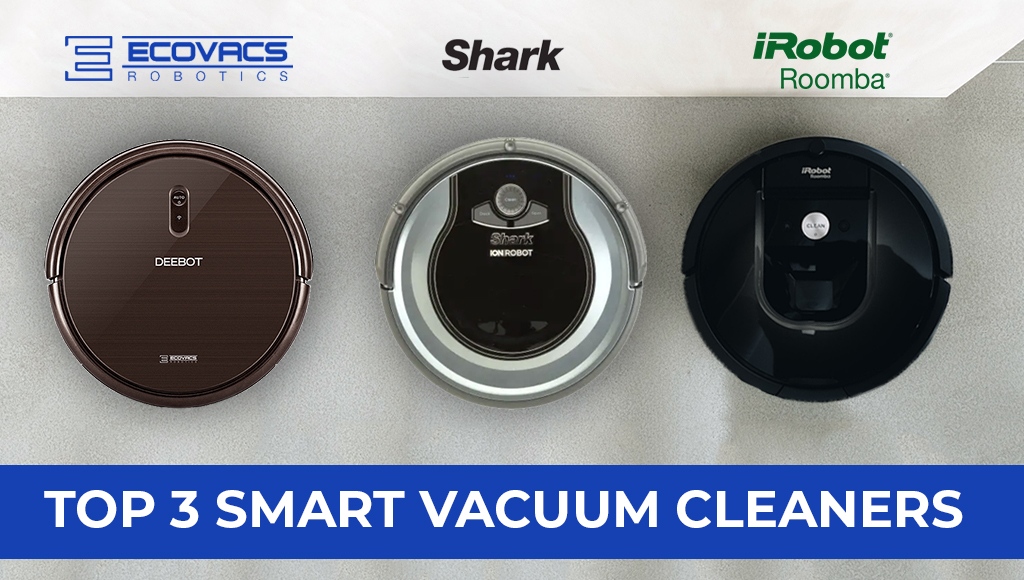 Top 3 Smart Vacuum Cleaners For IoT Home Automation System