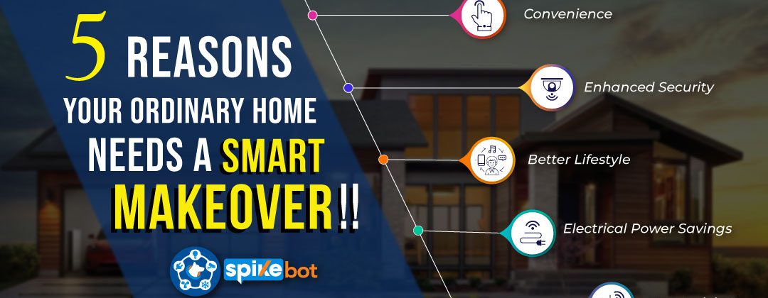 5 Reasons, Your Ordinary Home Needs A Smart Makeover!!