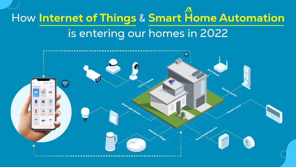 How can the Internet of Things (Io T) and smart home automation is entering our homes in 2022